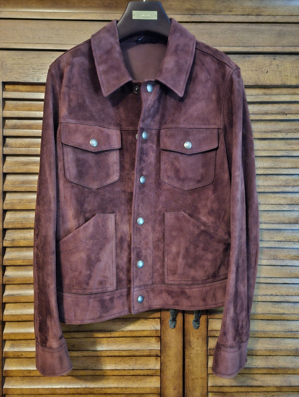 TOM FORD Jacket Men Cashmere Western - 50 IT
